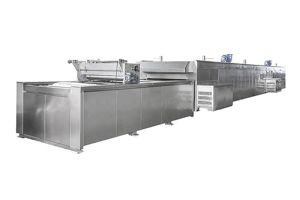 Ligne de production de gâteaux (gâteaux éponge ou génoises)
