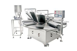 Machines à gaufrettes (automatique et continue pour gaufrettes roulées)