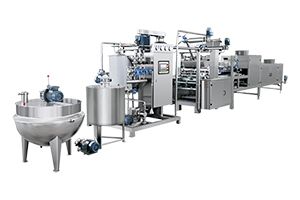 Ligne de production de bonbons durs, automatique
