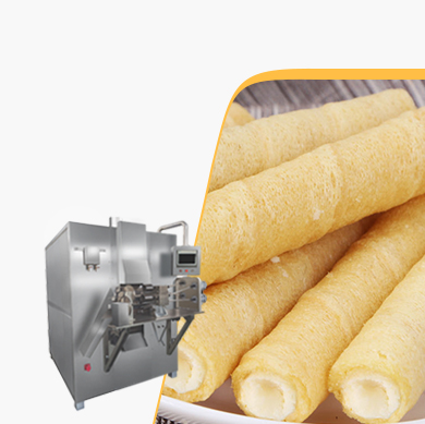 Production de gaufres et de gaufrettes roulées