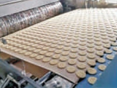 Ligne de production de biscuits
