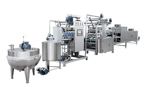 Ligne de production de bonbons durs, automatique