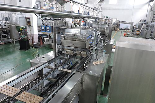 Ligne de production de bonbons durs, automatique